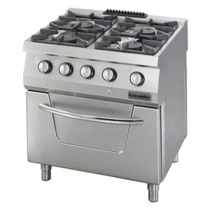 Bếp âu 4 họng có lò nướng Ozti OSOGEF 8070 L