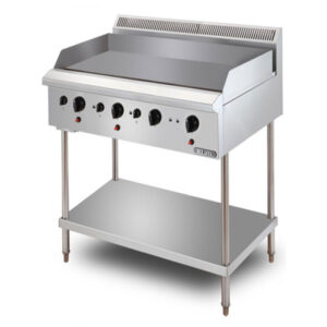Bếp rán phẳng dùng gas có chân đứng Berjaya GG4BFS-17