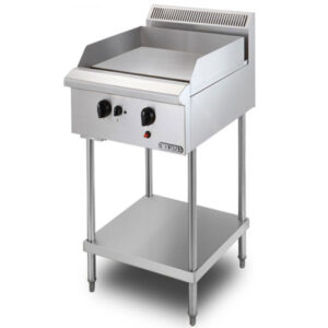 Bếp rán phẳng dùng gas có chân đứng Berjaya GG2BFS-17
