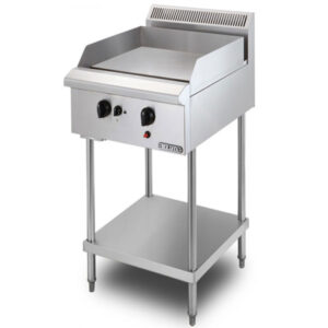 Bếp rán phẳng dùng gas có chân đứng Berjaya GG3BFS-17